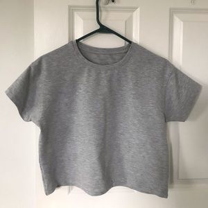 Lululemon- fox terrier crop top